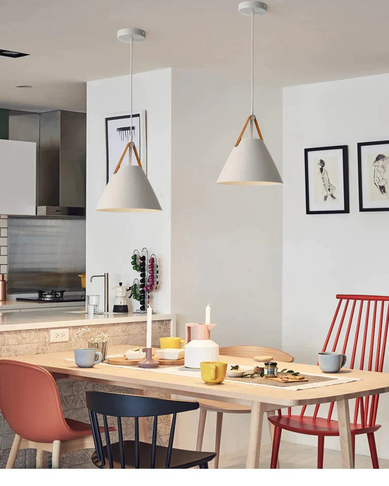 Nordic Minimalist Pendant Light Creative Bedside /Restaurant /Bedroom/ Bar Dining Table Study Lamp