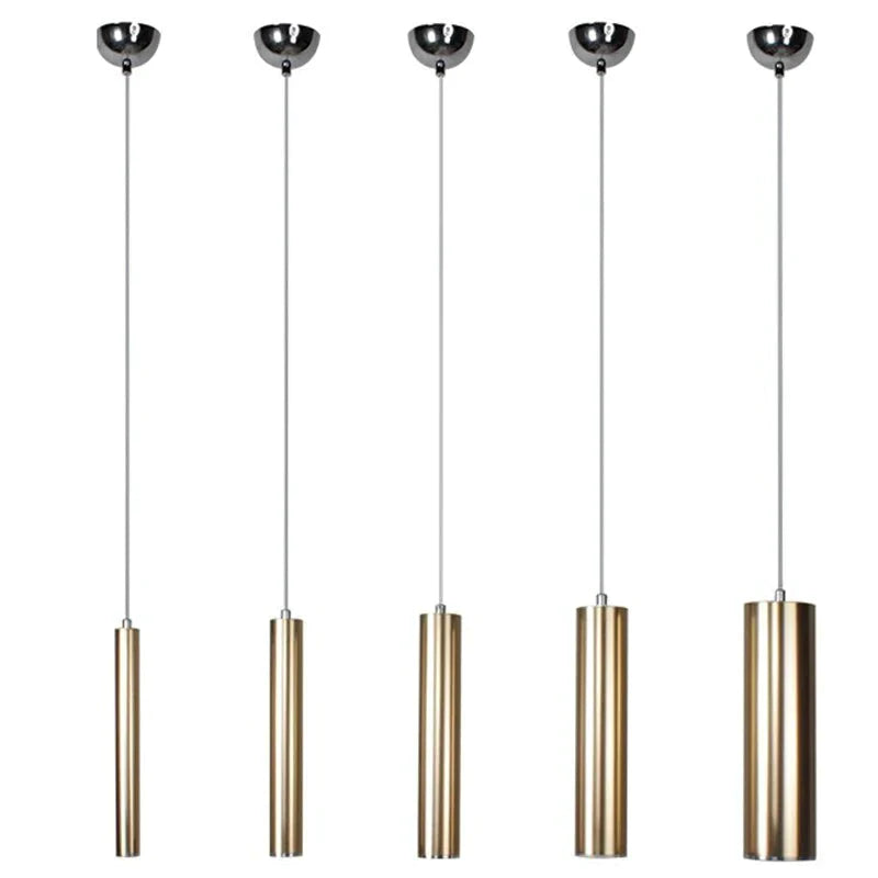 Pendant Lamp Down Lights Kitchen Island Dining Living Room Shop Decoration Cylinder Pipe Bar