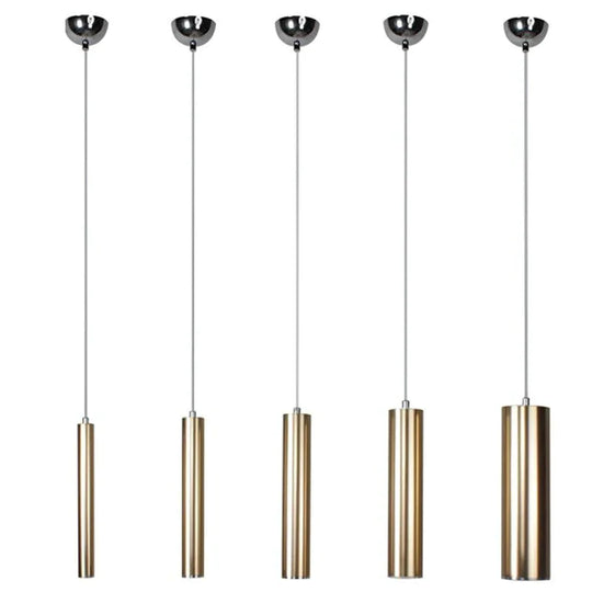 Pendant Lamp Down Lights Kitchen Island Dining Living Room Shop Decoration Cylinder Pipe Bar