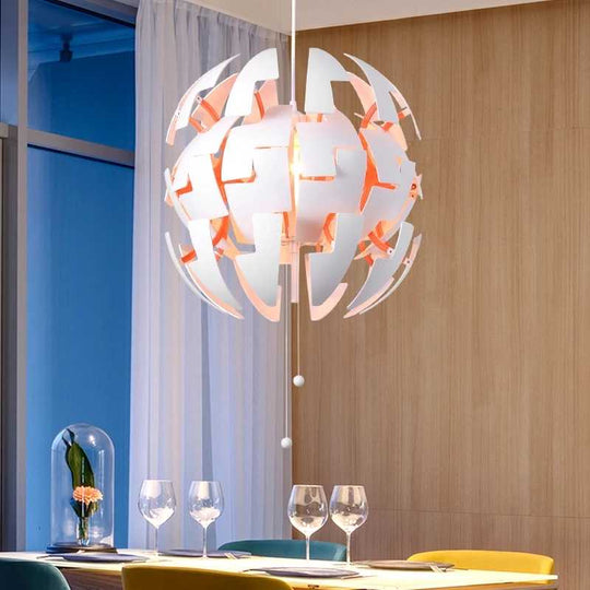 Post Modern Earth Planet Explosion Pendant Light Loft Living Room Suspension Lamp Explosive