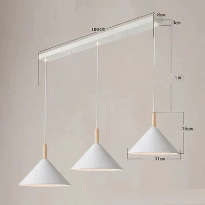 Scandinavian - Inspired Kitchen Pendant Light - Led Suspension Lamp For Islands And Dining Rooms