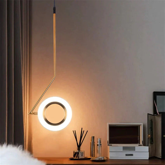Nordic Designer Lamps Pendant Loft Bedroom Bedside Restaurant Led Chandelier Lighting Luminaria Bar