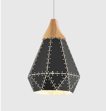 Creative Nordic Postmodern Minimalist Cafe Restaurant Bar Personality Wrought Iron Hollow Solid