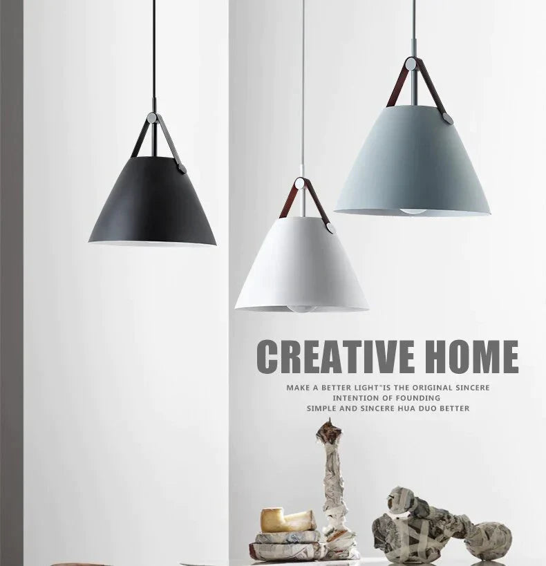 Restaurant Pendant Lighting Kitchen Lamp Dining Room Led Light Nordic Modern Hanging For Bedroom