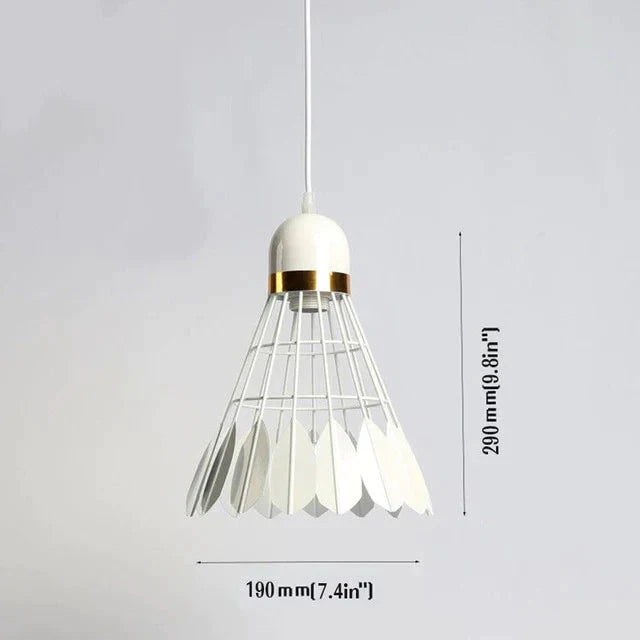 Badminton Chandelier Minimalist Modern Scandinavian Restaurant Lamp Dining Room Creative