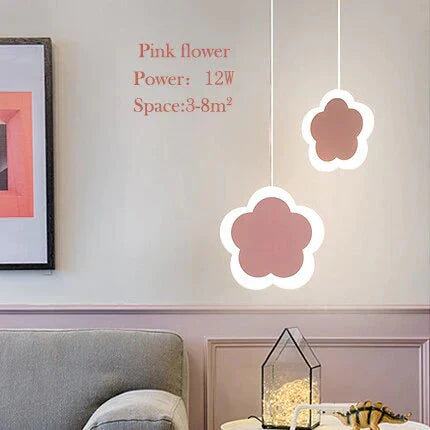 Creative Cute Heart - Shaped Led Pendant Lights Net Red Shop/Aisle/Bedside Children’s Lamp