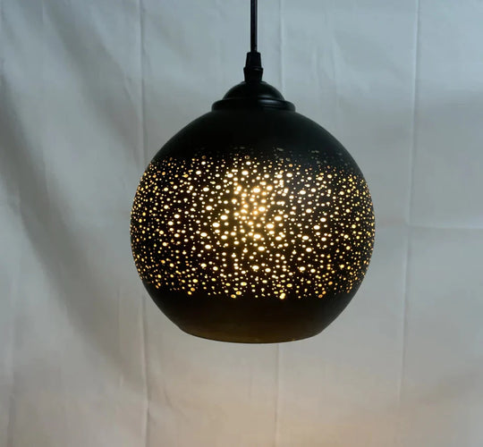 Retro Glass Chandelier Small Living Room Creative Modern Minimalist Master Bedroom Home Net Red
