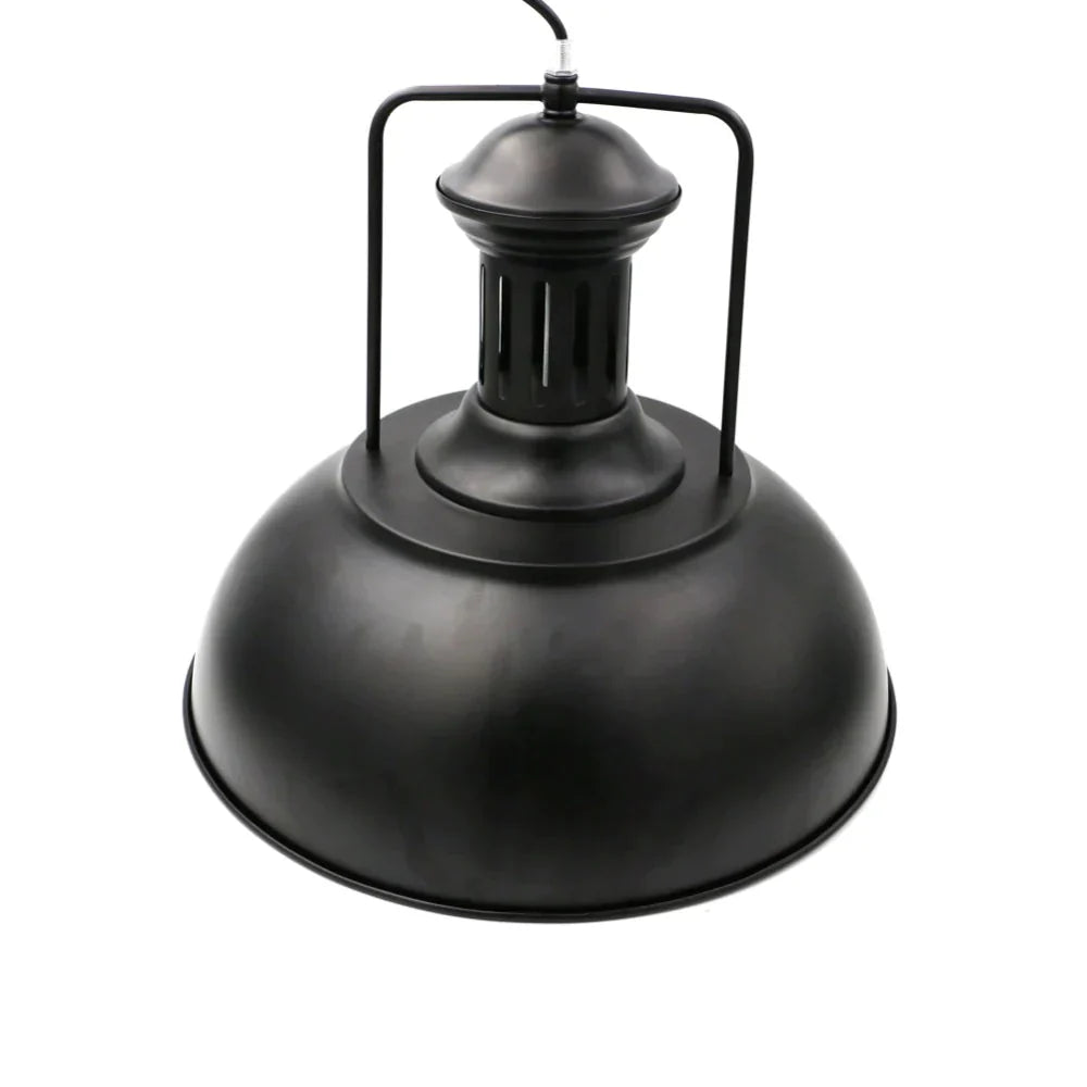 Vintage Loft Pendant Lights Single Head Pot Droplight Metal Industrial Hanging Lamp Dining Room