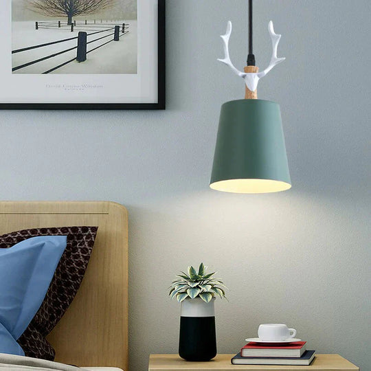 Antler Dining Room Pendant Light Simple Single Head Fashionable Personality Bar Bedside Led