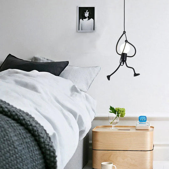 Creative Art Iron Led Pendant Lamp Living Room Bedroom Aisle Corridor Lighting Cord Adjustable