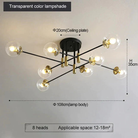 Copper Pendant Light Living Room Brass Lamps Dining Kitchen Fixture Modern Lights Bedroom Lighting