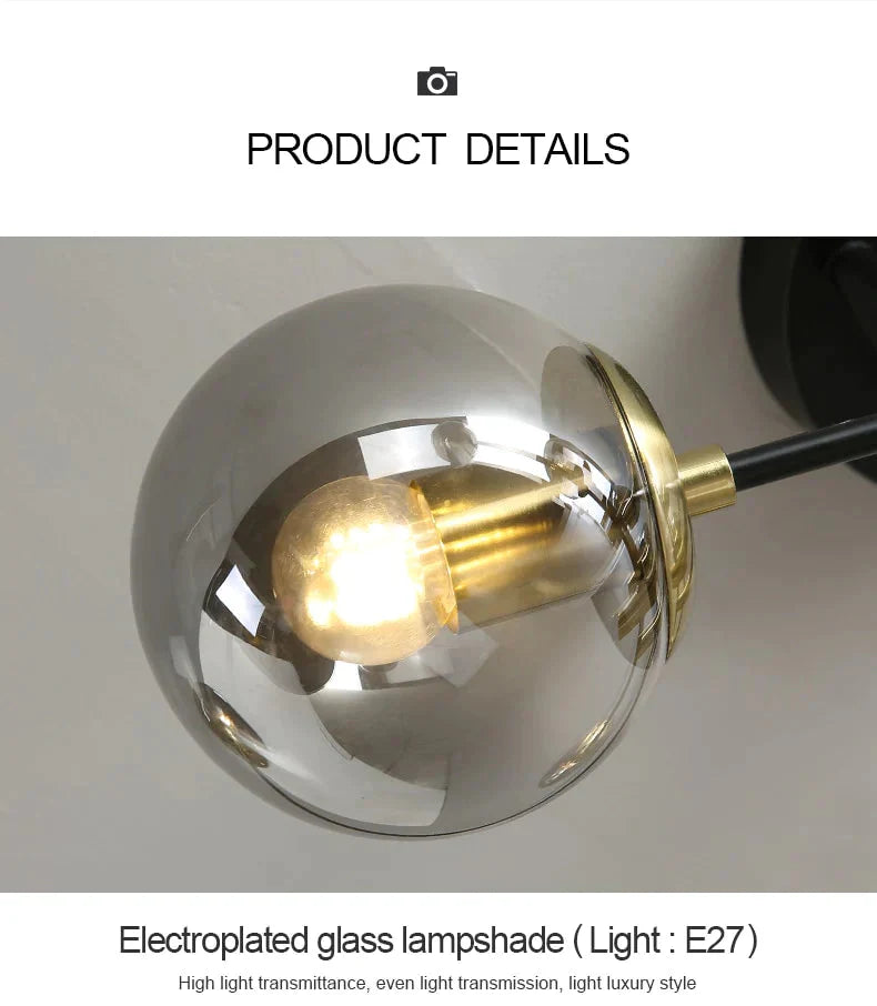 Copper Pendant Light Living Room Brass Lamps Dining Kitchen Fixture Modern Lights Bedroom Lighting
