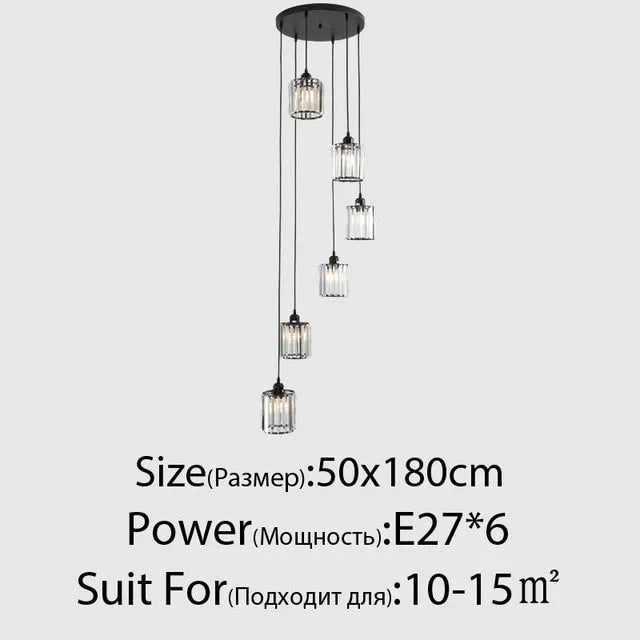 New Design Crystal Chandeliers Led Lights High Quality Acrylic Chandelier Lighting Lamps E27 Lustre