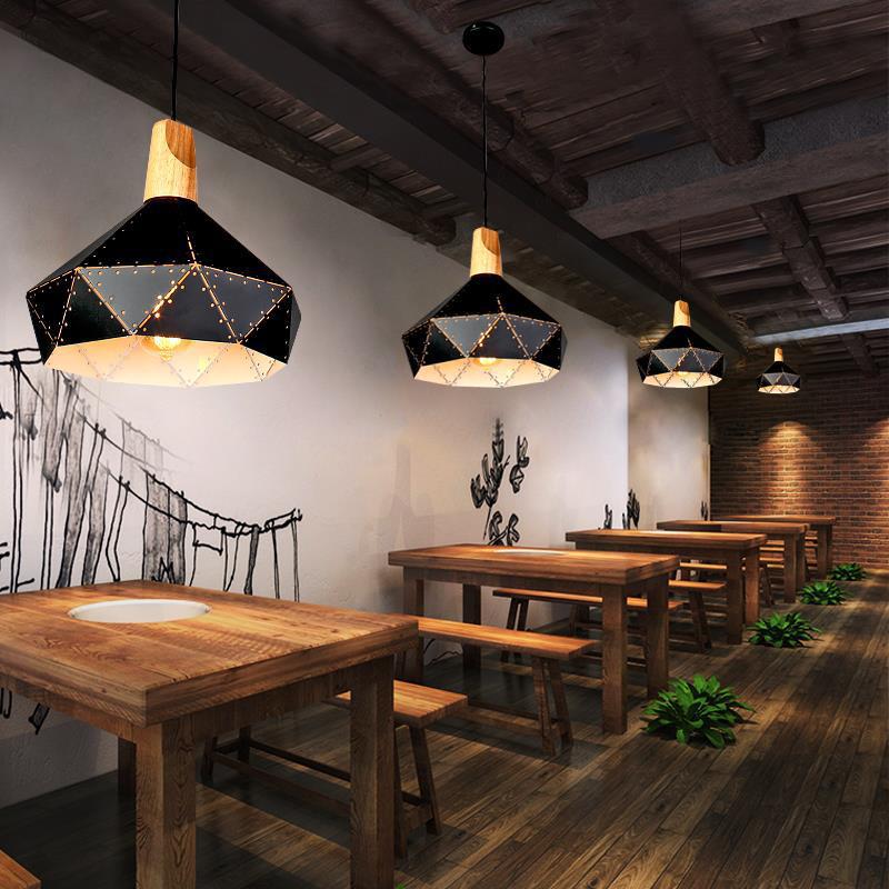 Pendant Lights Modern Lighting Lamps Diamond Shape Starry Metal Lamp For Kitchen Island Dinning