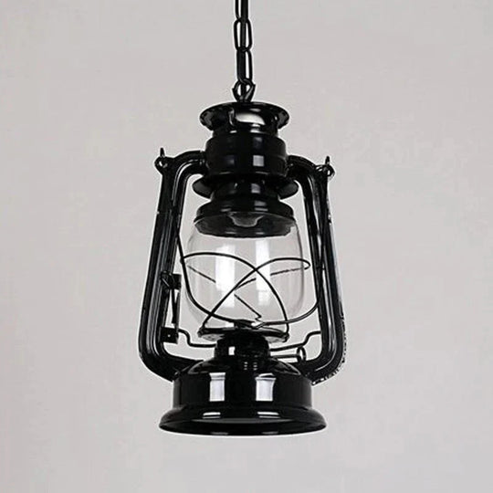 Retro Vintage Lantern Kerosene Pendant Lamp E27 Lights Loft Restaurant Master Bedroom Dining/Living