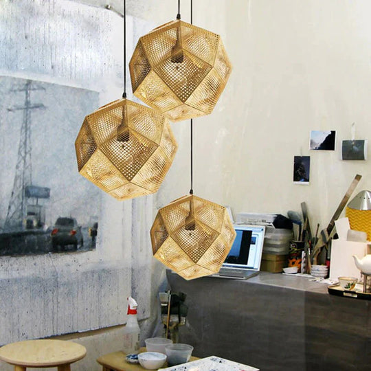 Modern Industrial Pendant Lights Hotel/Restaurant/Bar Lamps Gold/Silver Stainless Steel Art