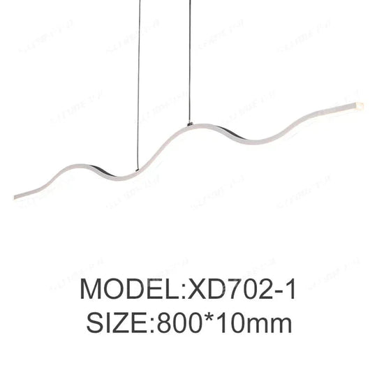 Novelty Led Pendant Light For Kitchen Dining Room White Lamp Coffee House Bedroom Suspension