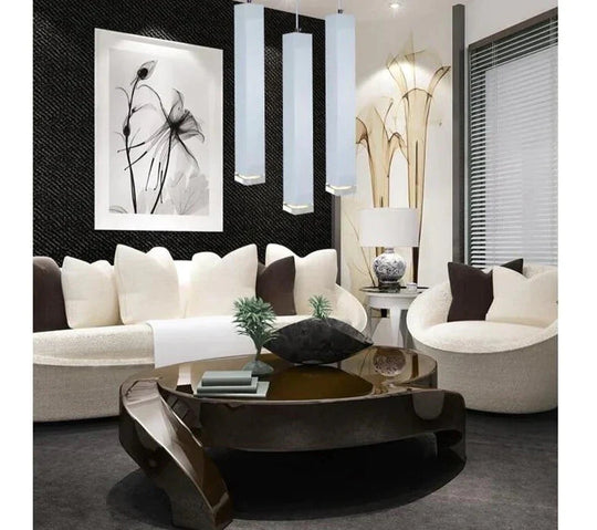 Pendant Lights Modern Kitchen Lamp Dining Room Bar Counter Shop Pipe Light Square Tube Spot White /