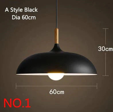 Livewin Led Hanglamp Vintage Loft Pendant Lights/Pendant Lamps Aluminum Suspension Luminaire Wood