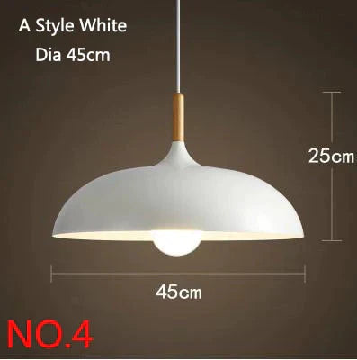 Livewin Led Hanglamp Vintage Loft Pendant Lights/Pendant Lamps Aluminum Suspension Luminaire Wood