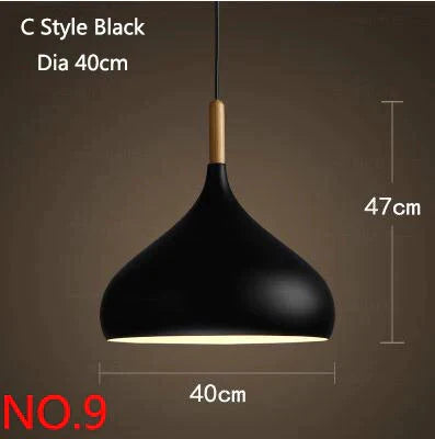 Livewin Led Hanglamp Vintage Loft Pendant Lights/Pendant Lamps Aluminum Suspension Luminaire Wood