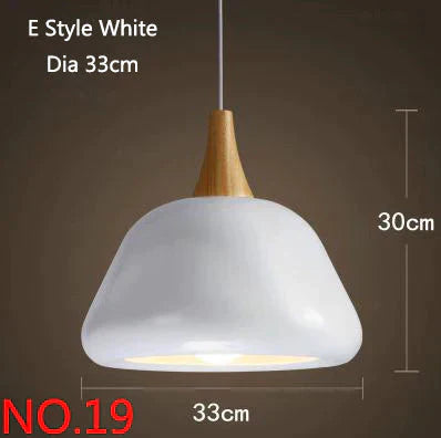 Livewin Led Hanglamp Vintage Loft Pendant Lights/Pendant Lamps Aluminum Suspension Luminaire Wood