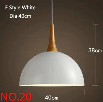 Livewin Led Hanglamp Vintage Loft Pendant Lights/Pendant Lamps Aluminum Suspension Luminaire Wood