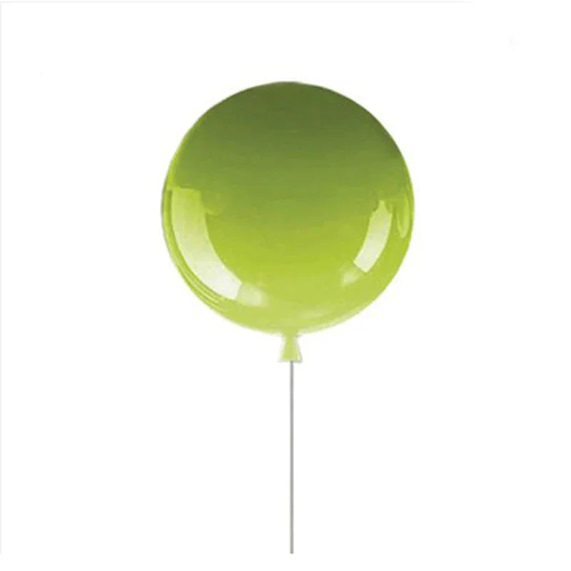 Dia 25Cm 6 Colors Balloon Acrylic Pendant Light Fixture Home Deco Bedroom Children Room E27 Energy