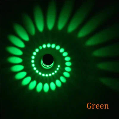 Modern Led Ceiling Light 3W Rgb Wall Sconce For Art Gallery Decoration Front Balcony Lamp Porch