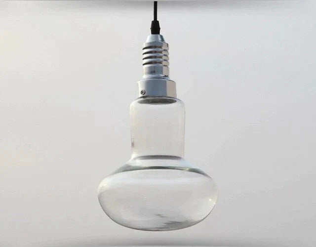 Loft Modern Art Deco Hanging Clear Glass Crystal Lamp Shade Staircase Pendant Led Gu10 Lights