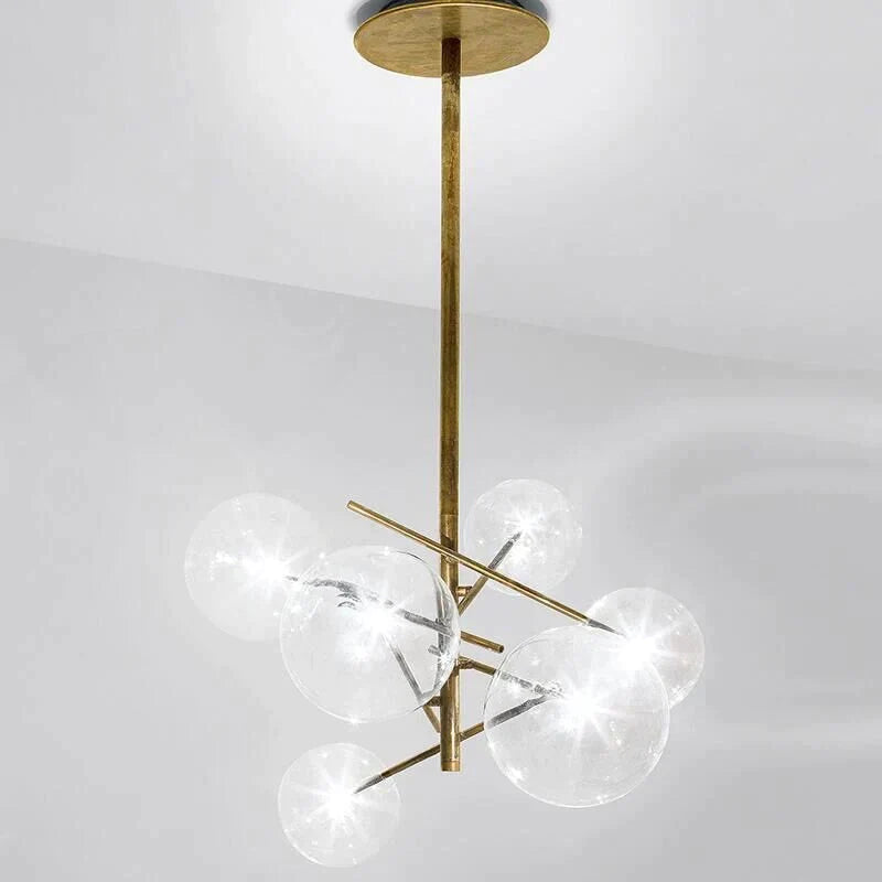Europe Modern Creative Concise Style Glass Pendant Light Bubbles Study Livingroom Restaurant Cafe