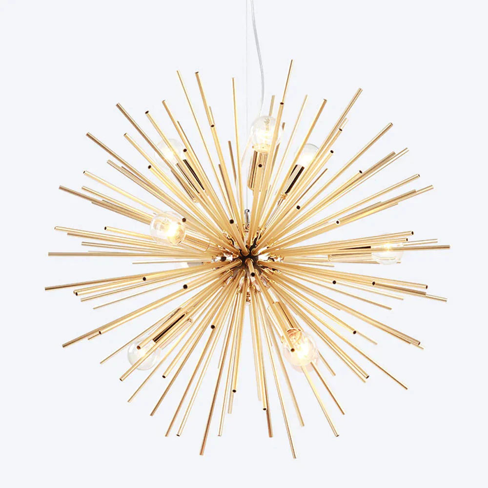 Nordic Pendant Lights Antique Living Room Handing Lamps Gold Artistic Led Lighting Industrial