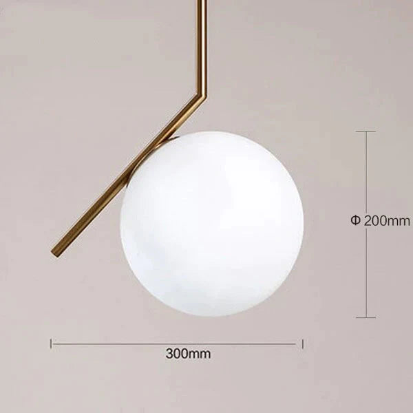 Modern Style Living Room Bedroom Minimalist Restaurant Pendant Light Nordic Clothing Decoration