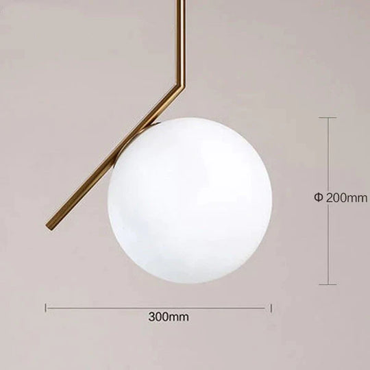 Modern Style Living Room Bedroom Minimalist Restaurant Pendant Light Nordic Clothing Decoration