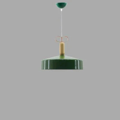 Fashion Indoor Lighting Pendant Lights Wood And Aluminum Lamp Restaurant Bar Coffee Dining Room Led