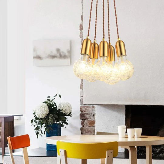 Modern G9 Led Pendant Lights Crystal Glass Handlamp Nordic Lamps For Living Room/Restaurant/Home
