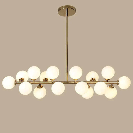 Gold/Black Magic Bean Led Pendant Lights For Dinning Vintage Loft Hanging