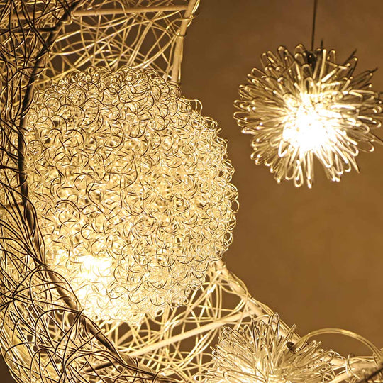 Modern Pendant Lighting Moon Star Hanging Lights Children Bedroom Fixture
