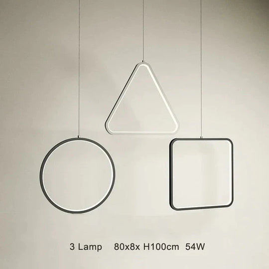 Creative Pendant Lights Led Modern For Dinning Room Suspension Hanging Ceiling Lamp Home Lighting