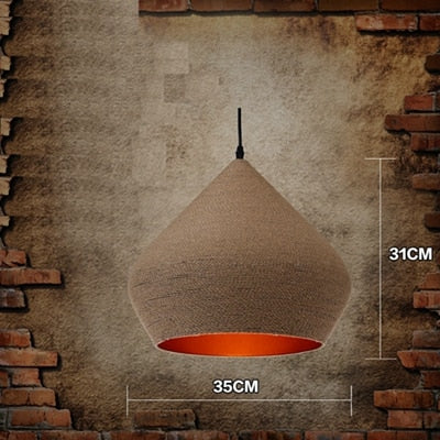 Nordic Modern Pendant Lights Kitchen Lamp Vintage Loft Ceiling Island Hanglamp Dining Room Rope