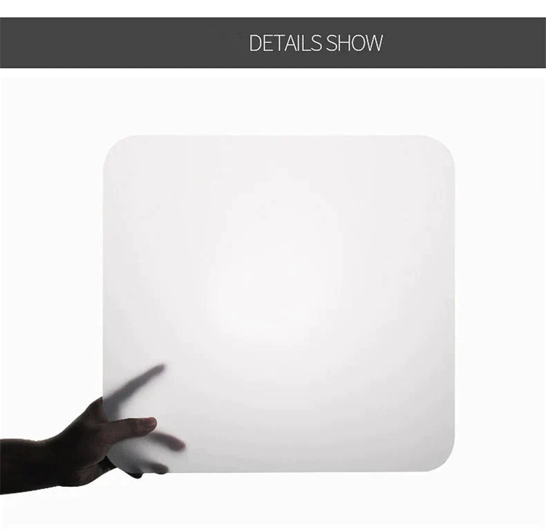 Ultra - Thin Square Led Ceiling Lamp Kitchen Light Fixtures Living Room Surface Mount