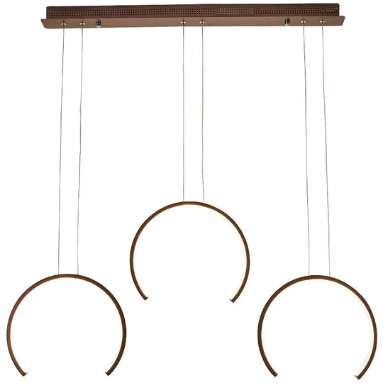 Aluminum Modern Led Pendant Light White/Coffee Led Lamp For Dining Room Living Bedroom Lighting