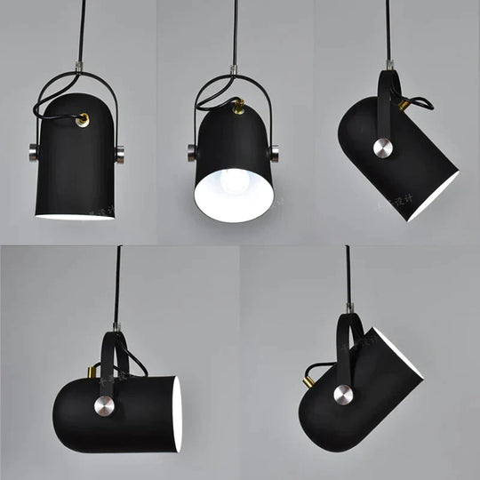 Nordic Minimalism Droplight Angle Adjustable E27 Small Pendant Lights