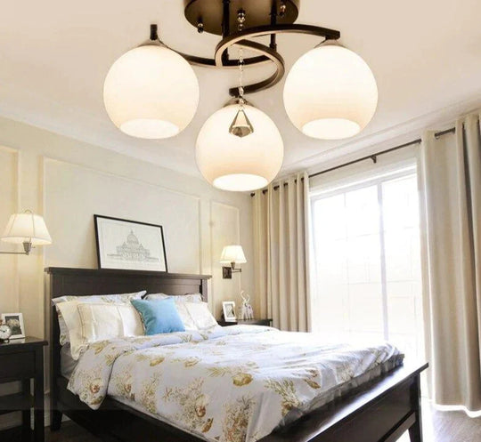 Modern Led Crystal Pendant Lights Candeeiro De Teto Lamps For Living Room Dining Luminaria Led
