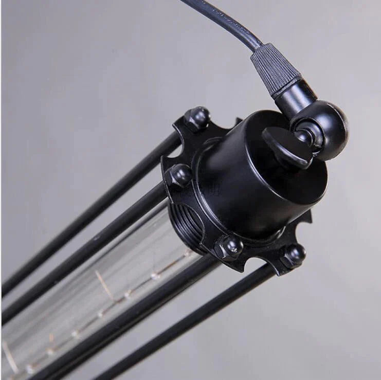 Vintage Flute - Inspired Pendant Lamp - Industrial Retro Lighting For Kitchen Bar And Living Room
