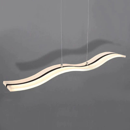 Modern European Alloy Painted 3 Style Minimalism Pendant Light Led Lamp For Living Room Restaurant