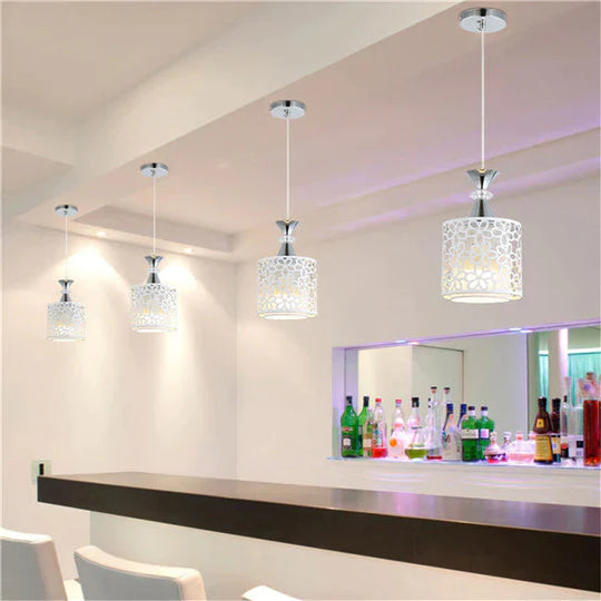 Modern Crystal Iron Led Ceiling Light Fixtures Chandelier Pendant Lamp For Dining Room Kitchen