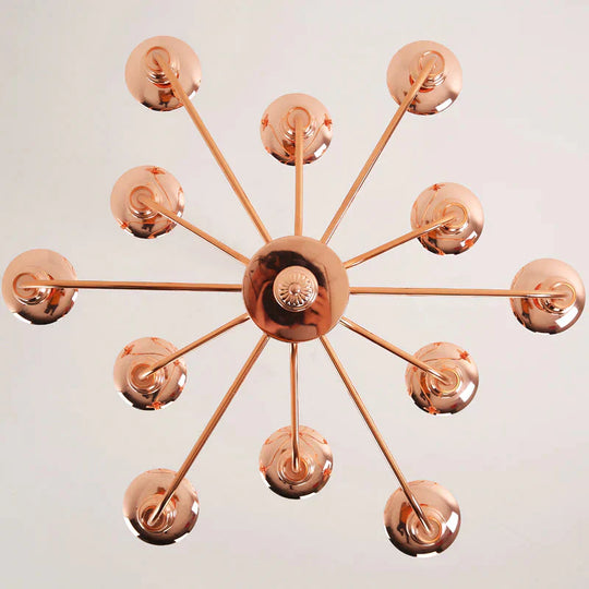 Vintage Modern Candle Pendant Light Led E14 Europe Industrial Simple Hanging Lamp For Living Room