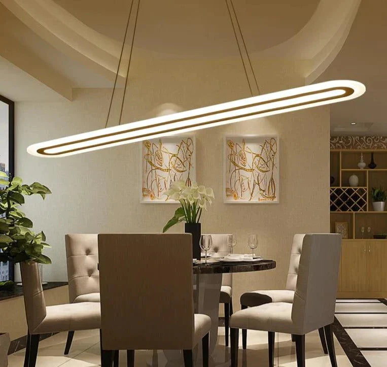 Modern Led Simple Pendant Lights For Living Room Dining Lustre Lamp Hanging Ceiling Fixtures