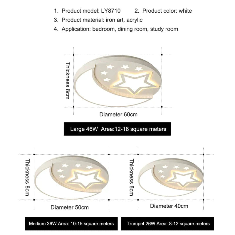 Modern Led Ceiling Light Lustres Creative Led Lamp For Living Room Bedroom Dining Beside Luminaire